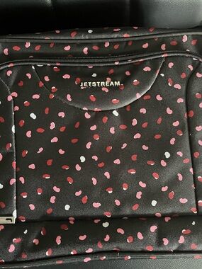 Like New-Jetstream Black Dotted Travel Bag